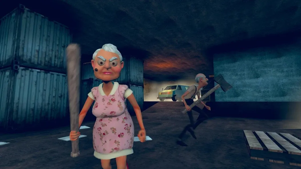 Grandpa & Granny 4 Online Game  [МОД Бесконечные деньги] Screenshot 5