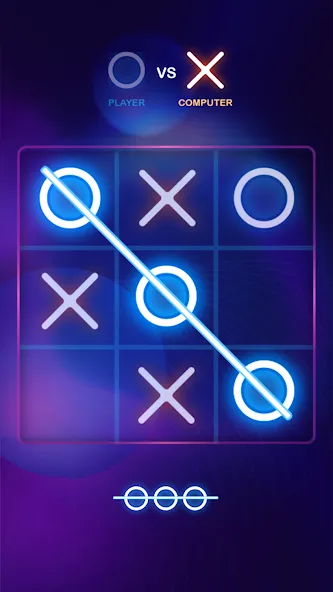 Tic Tac Toe 2 Player: XO Game (Тик Так Тоу 2 игрока)  [МОД Много монет] Screenshot 4