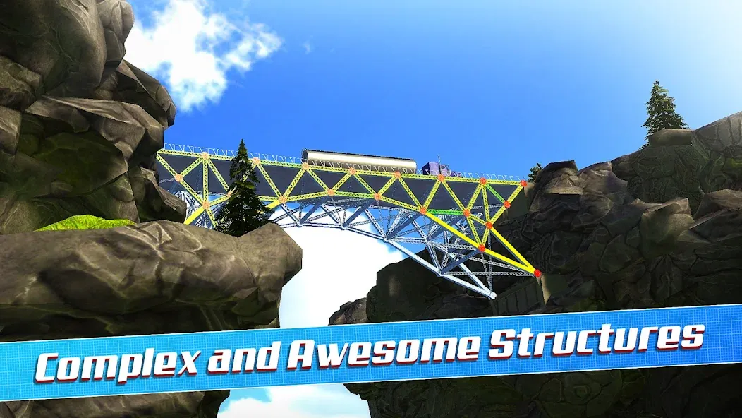 Bridge Construction Simulator (Бридж Конструкшн Симулятор)  [МОД Бесконечные монеты] Screenshot 4