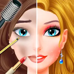 Взлом Makeup games makeover dress up  [МОД Много денег] - полная версия apk на Андроид