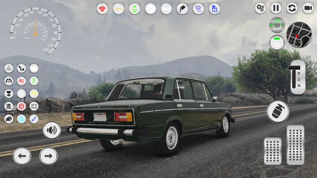 VAZ Cars: Soviet City Ride  [МОД Unlocked] Screenshot 4