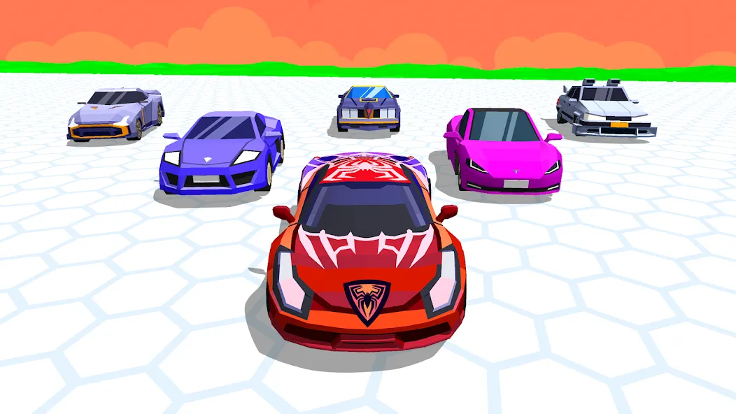 Cars Arena: Fast Race 3D (Карс Арена)  [МОД Бесконечные монеты] Screenshot 2