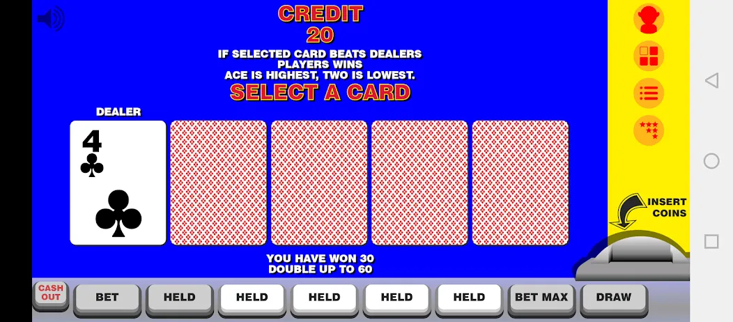 Video Poker with Double Up  [МОД Все открыто] Screenshot 3