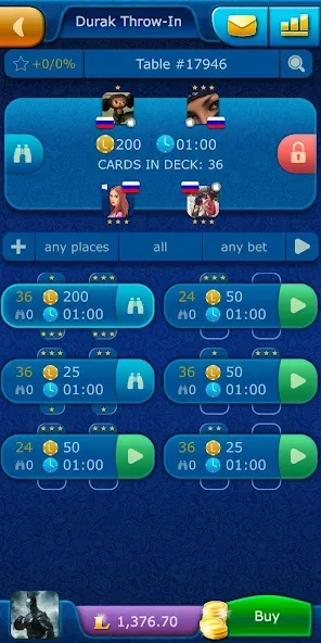 Durak LiveGames online  [МОД Меню] Screenshot 3