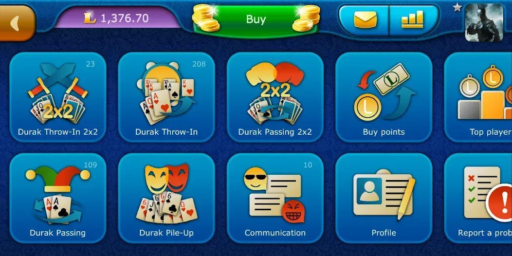 Durak LiveGames online  [МОД Меню] Screenshot 5