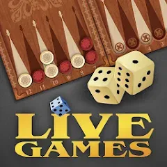 Взлом Backgammon LiveGames online  [МОД Menu] - последняя версия apk на Андроид