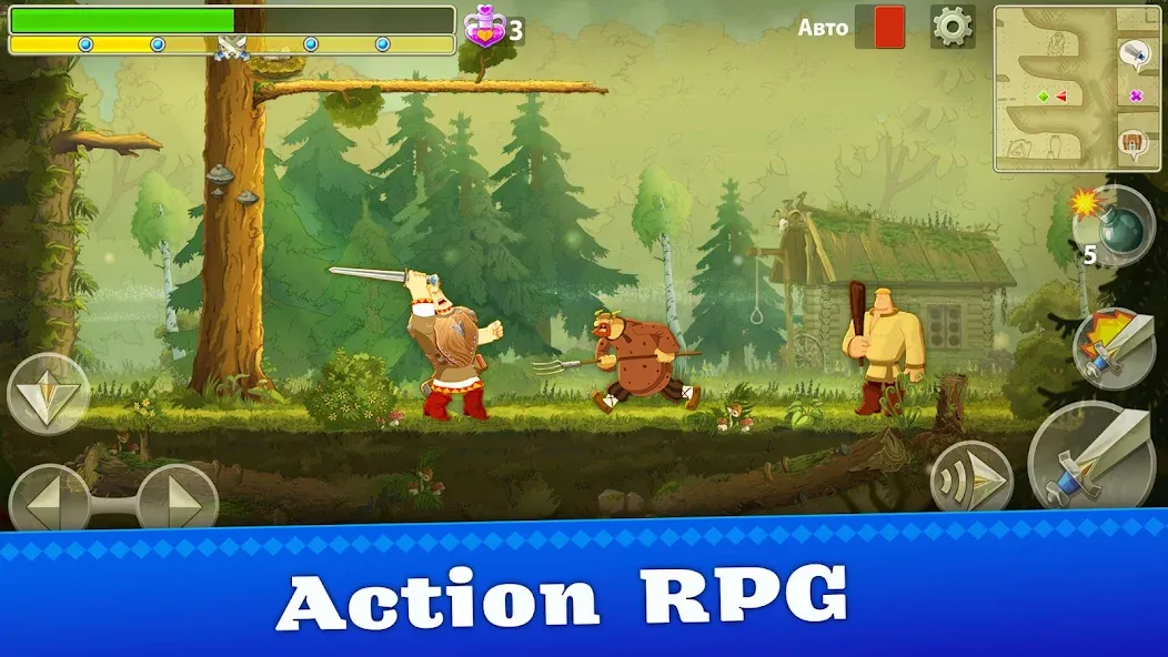 Heroes Adventure: Action RPG  [МОД Бесконечные деньги] Screenshot 1