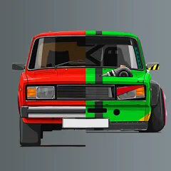 Взлом Turbo VAZ: Traffic Racer  [МОД Все открыто] - полная версия apk на Андроид