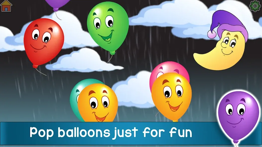 Kids Balloon Pop Game  [МОД Бесконечные деньги] Screenshot 2