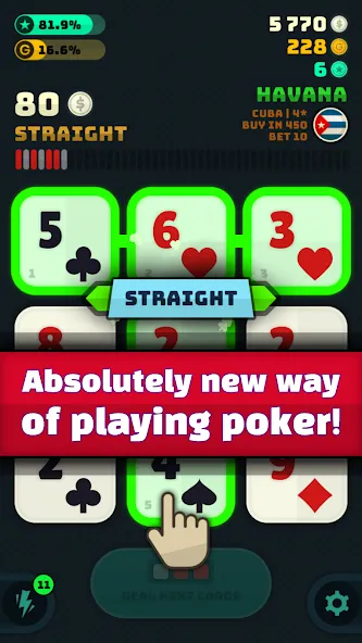 Merge Poker (Мердж Покер)  [МОД Все открыто] Screenshot 4