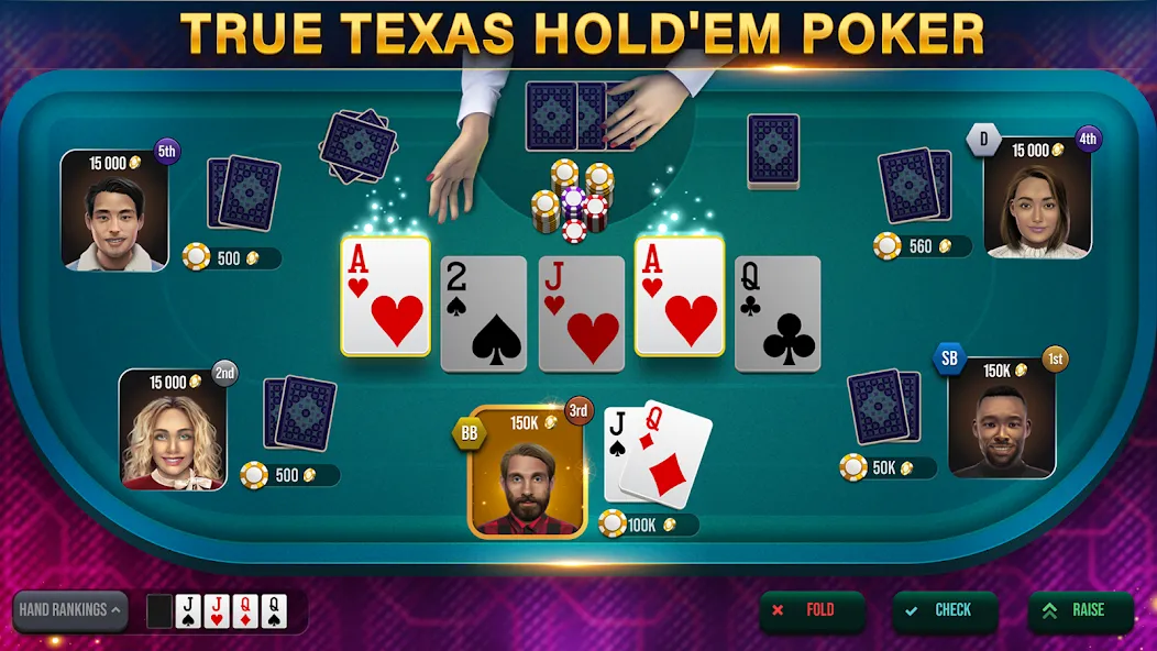 Casino All Star: Poker & Slots (Казино Олл Стар)  [МОД Menu] Screenshot 4