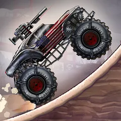 Взломанная Zombie Hill Racing: Earn Climb (Зомби Хилл Рейсинг)  [МОД Unlocked] - полная версия apk на Андроид