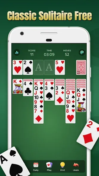 Solitaire - Classic Card Games  [МОД Unlocked] Screenshot 1