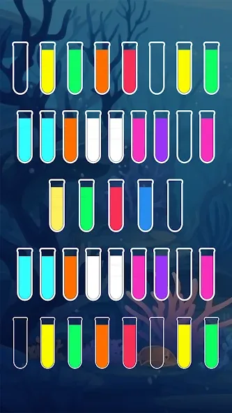 SortPuz™: Water Sort Puzzle (СортПаз)  [МОД Бесконечные деньги] Screenshot 5