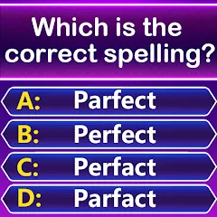 Скачать взломанную Spelling Quiz - Word Trivia (Спеллинг Квиз)  [МОД Меню] - полная версия apk на Андроид