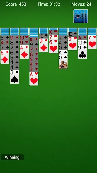 Spider Solitaire - Card Games  [МОД Unlimited Money] Screenshot 3