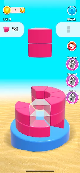 Color Wall 3D: Brain Puzzle (Цветная стена 3D)  [МОД Много денег] Screenshot 1