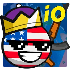 Взлом Country Balls Io: Battle Arena (Кантри Болс Ио)  [МОД Unlimited Money] - стабильная версия apk на Андроид