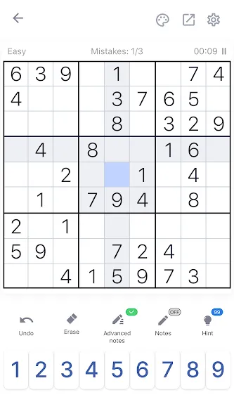 Sudoku - Classic Sudoku Puzzle  [МОД Unlimited Money] Screenshot 1