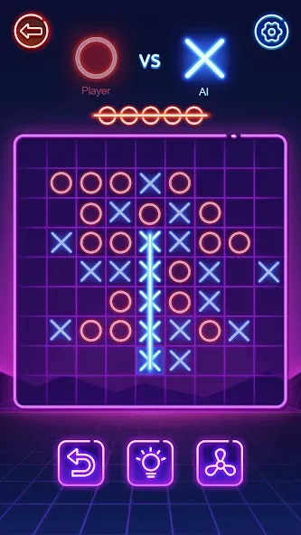 Tic Tac Toe 2 Player: XOXO  [МОД Меню] Screenshot 4