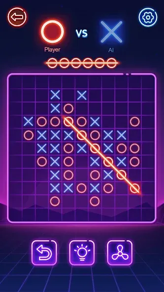 Tic Tac Toe 2 Player: XOXO  [МОД Меню] Screenshot 5