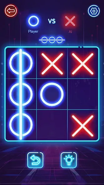 OX Game - XOXO · Tic Tac Toe  [МОД Много монет] Screenshot 1