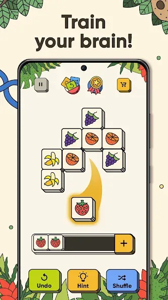 3 Tiles - Tile Matching Games (Тайлс)  [МОД Меню] Screenshot 2