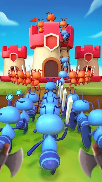 Ant Fight: Conquer the Tower  [МОД Unlimited Money] Screenshot 1