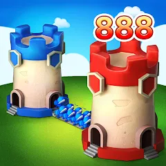 Скачать взломанную Ant Fight: Conquer the Tower  [МОД Unlimited Money] - стабильная версия apk на Андроид