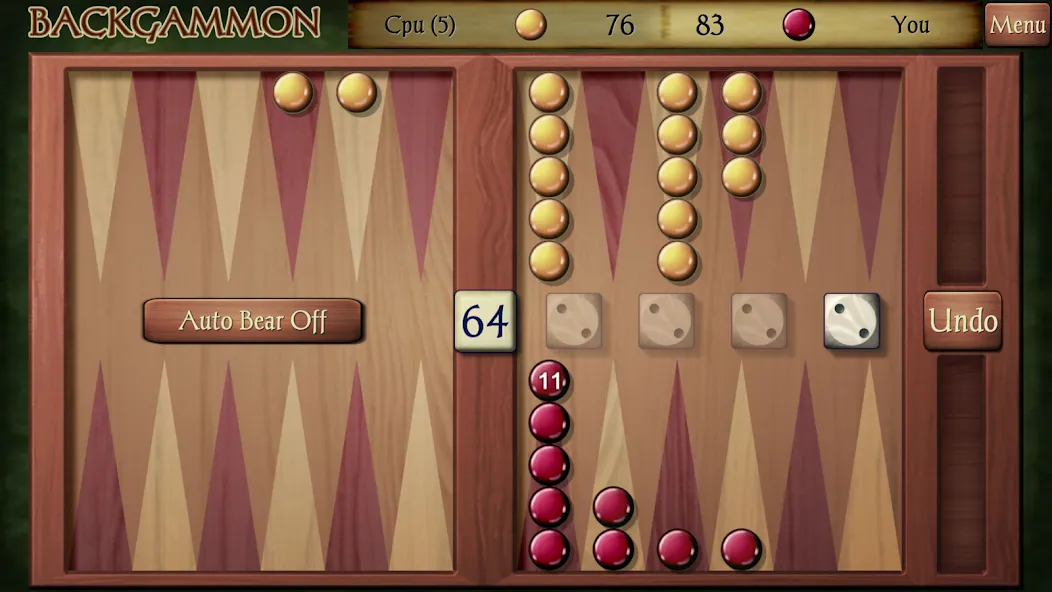 Backgammon (Бэкгаммон)  [МОД Много монет] Screenshot 4