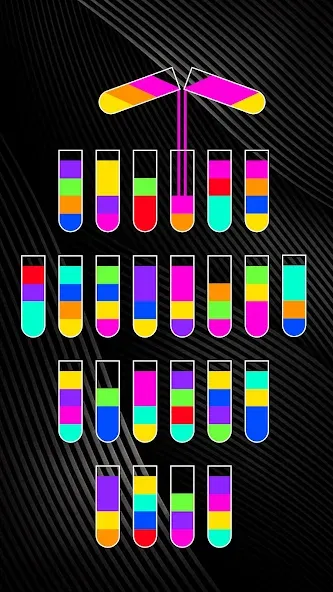SortPuz 3D: Water Color Sort (СортПаз 3Д)  [МОД Menu] Screenshot 2