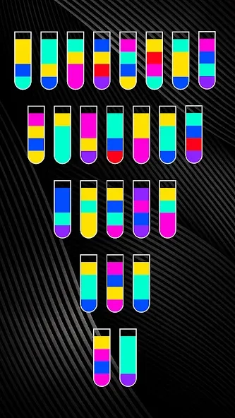 SortPuz 3D: Water Color Sort (СортПаз 3Д)  [МОД Menu] Screenshot 4