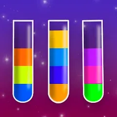 Взломанная Water Sort Puzzle Color Game  [МОД Unlimited Money] - последняя версия apk на Андроид