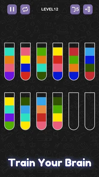 Water Sort Puzzle - Sort Color  [МОД Много денег] Screenshot 4