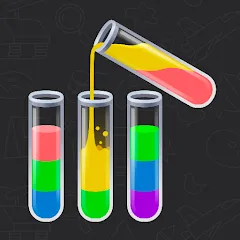 Скачать взломанную Water Sort Puzzle - Sort Color  [МОД Много денег] - полная версия apk на Андроид
