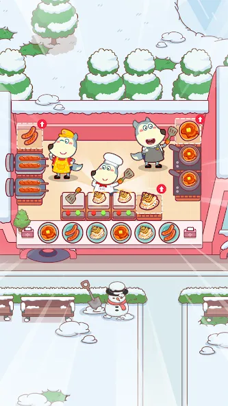 Wolfoo Snack Bar, Restaurant  [МОД Все открыто] Screenshot 3