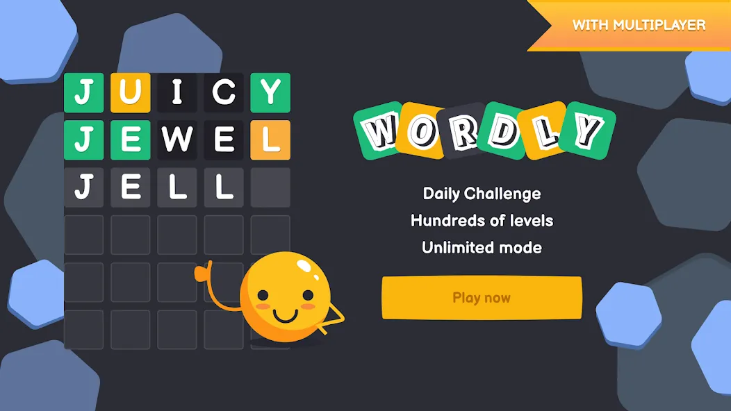 Wordly - unlimited word game (Вордли)  [МОД Unlocked] Screenshot 1